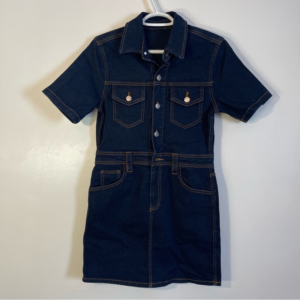 Joe Fresh Denim Romper / Dress - See Photos For Measurements